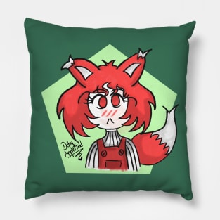 Fox Girl Pillow