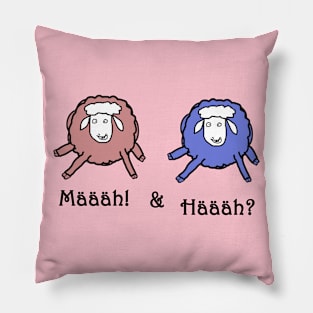 Määäh! & Häääh? Pillow