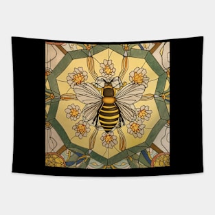 Bee drawing Tapestry