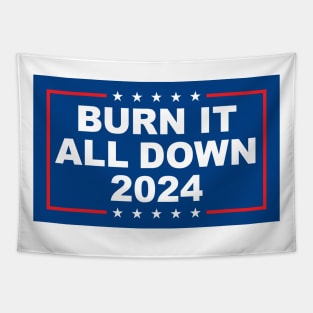 Burn It All Down 2024 Tapestry