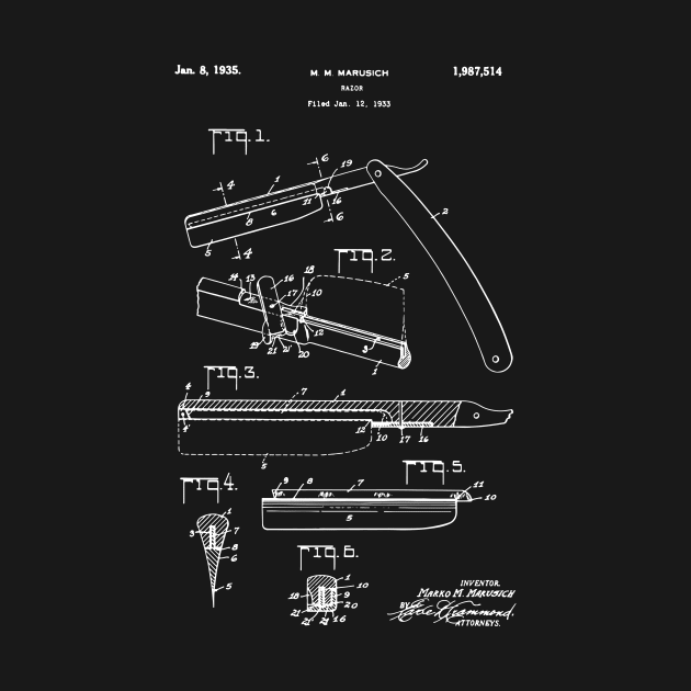 Razor Design Patent by GoshaDron