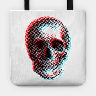 Skull glitch Tote