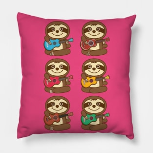 Sloth Ukulele Pillow