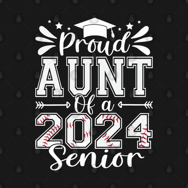 Proud Aunt Of A 2024 Senior Baseball Graduate by eyelashget