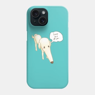 Borzoi Dog the Long Nosed Dog Phone Case