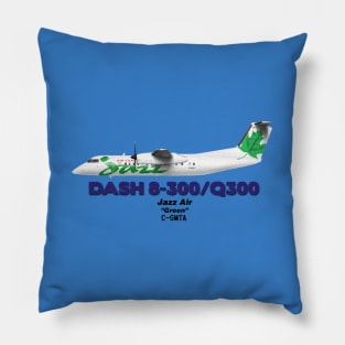 DeHavilland Canada Dash 8-300/Q300 - Jazz Air "Green" Pillow