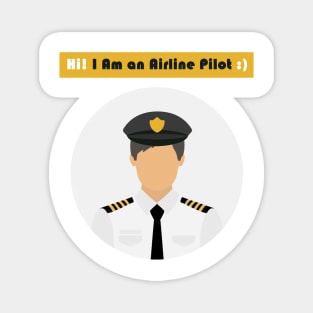 I Am an Airline Pilot Magnet