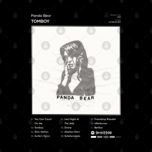 Panda Bear - Tomboy Tracklist Album by 80sRetro