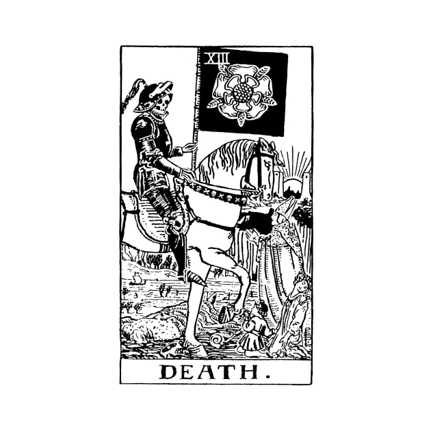 Death Tarot Card by vintage-glow