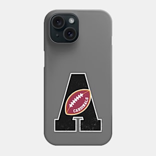 Big Bold Arizona Cardinals Monogram Phone Case