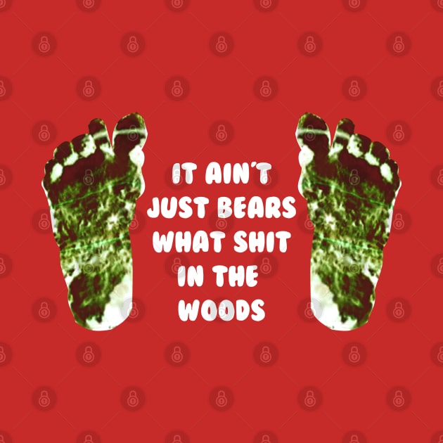 It Ain't Just Bears...Bigfoot Prints by geodesyn