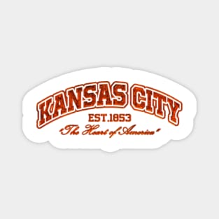 Kansas City Chrome Effect Magnet