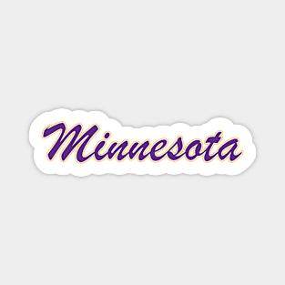 Football Fan of Minnesota Magnet