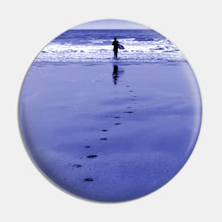 The Lone Surfer Pin