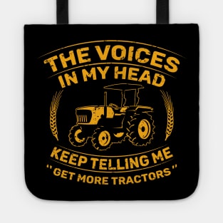 tractor, Funny Farmer Gifts, Grunge,tractor driver Tote