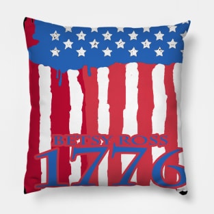 betsy ross 1776 Pillow