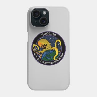 Nothing Is Beyond Our Reach, NROL-39 Surveillance Satellite Mission Patch Phone Case