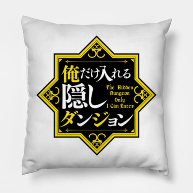 The Hidden Dungeon Only I Can Enter Pillow by Senpaih