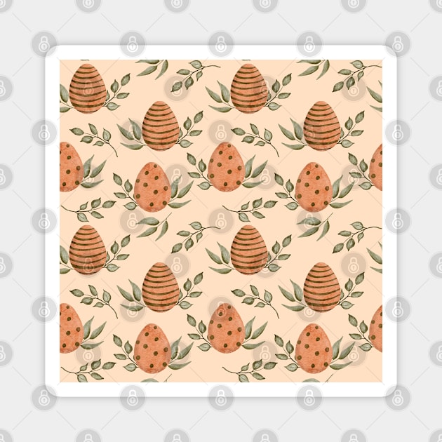 Floral Easter egg Magnet by Indiestyle