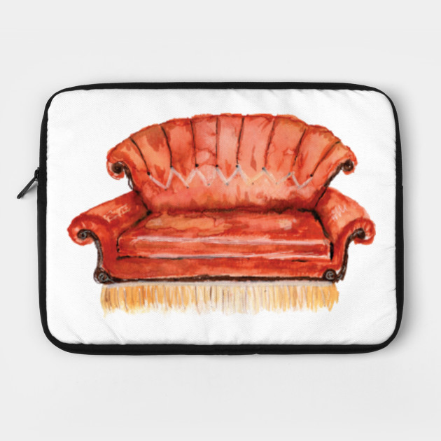 Friends Couch Friends Laptop Case Teepublic
