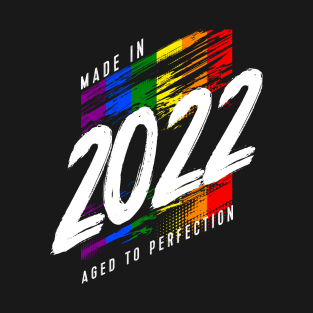 2022 Birthday LGBT Gay Pride T-Shirt
