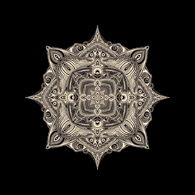 Mandala 06 (Dark Edition) by PHAZED