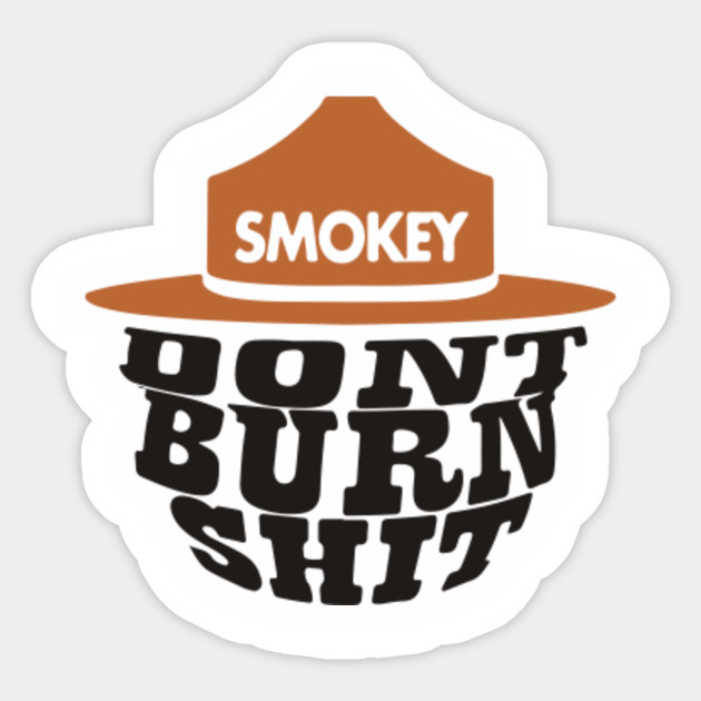 smokey bear smokey the bear sticker teepublic