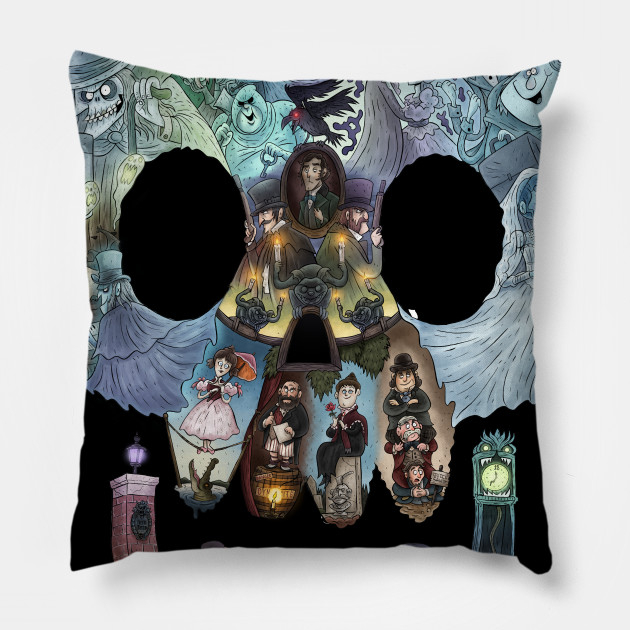 Materialize Haunted Mansion Pillow Teepublic