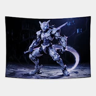 Mecha Cyber-Ninja Psychic Legendary Tapestry