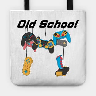 Tim And Ted Gaming T Shirt Old School Gamer Retro Tote