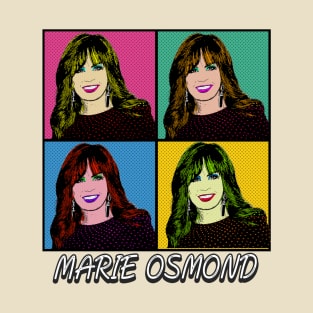 Marie Osmond 80s Pop Art Style T-Shirt