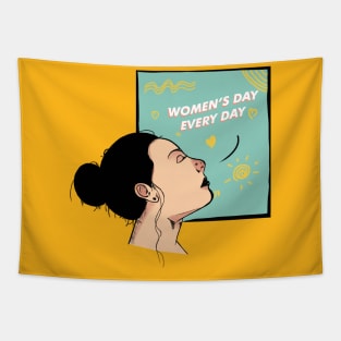 Women's day Every day Tapestry