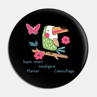 Toucan - Planter - Educate Pin