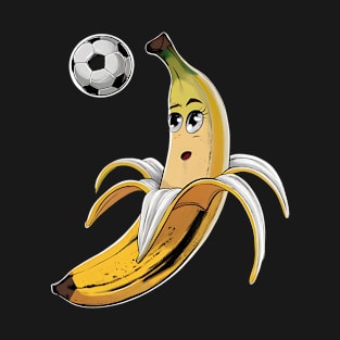 Banana hit soccer! Summer vibes T-Shirt