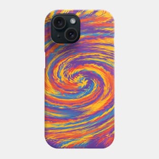 Tribal Starburst Spiral Phone Case