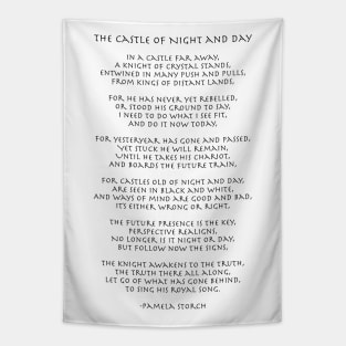 The Castle of Night and Day Poem Tapestry