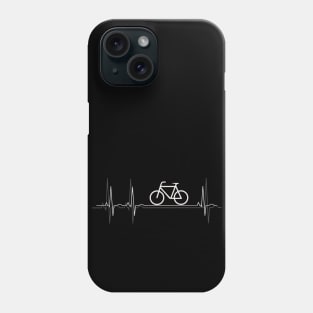 Heartbeat Cycling - I love bike Phone Case