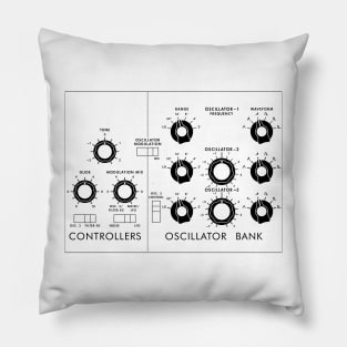 Moog Model D Pillow