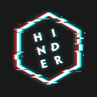 HINDER POLYGON GLITCH T-Shirt