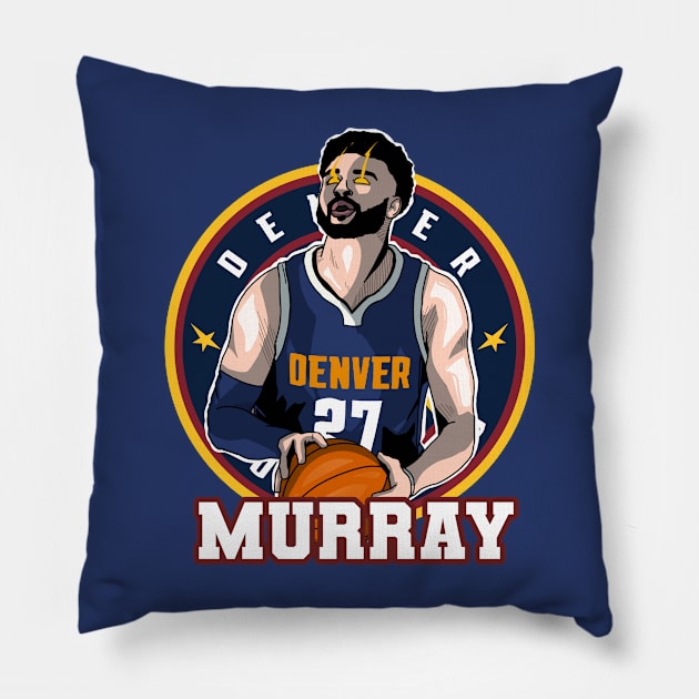 Jamal Murray Pillow by BINSU