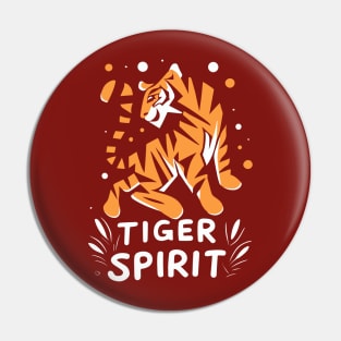 Tiger Spirit: Unleash Your Inner Power Pin