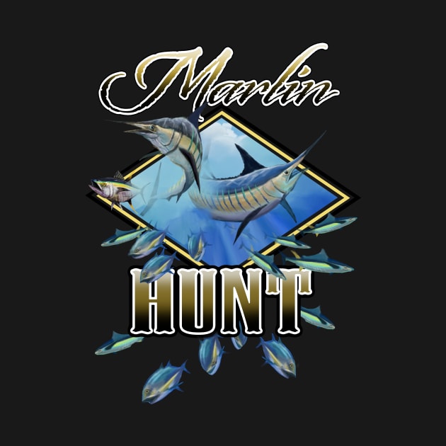 Marlin Hunt by PeggyNovak