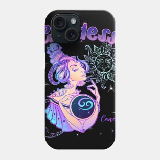 Zodiac Cancer Goddess Queen Horoscope Phone Case