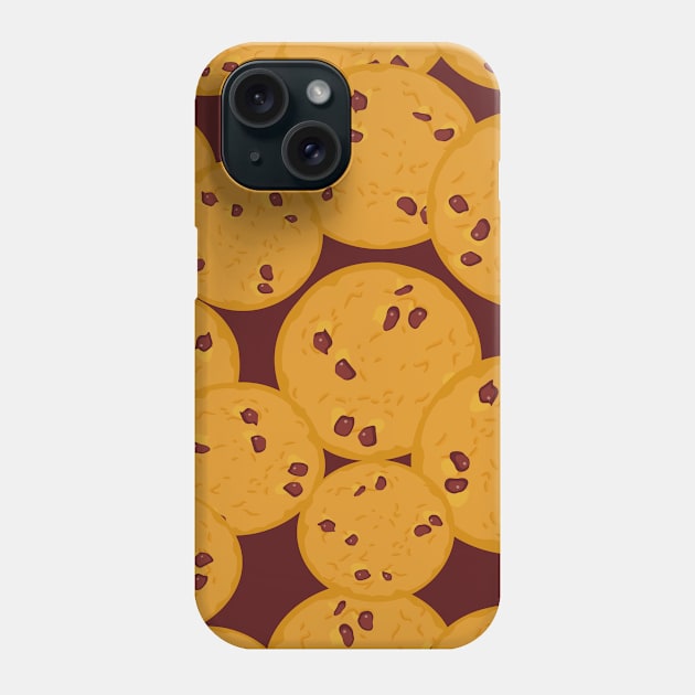 Chocolate chip cookie Phone Case by EkaterinaP