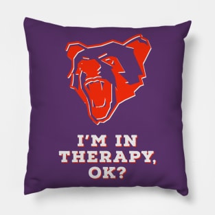 Therapy Bear Pillow