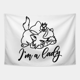 I am a lady Aristocats Tapestry