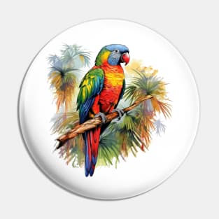 Rainbow Lorikeet Pin