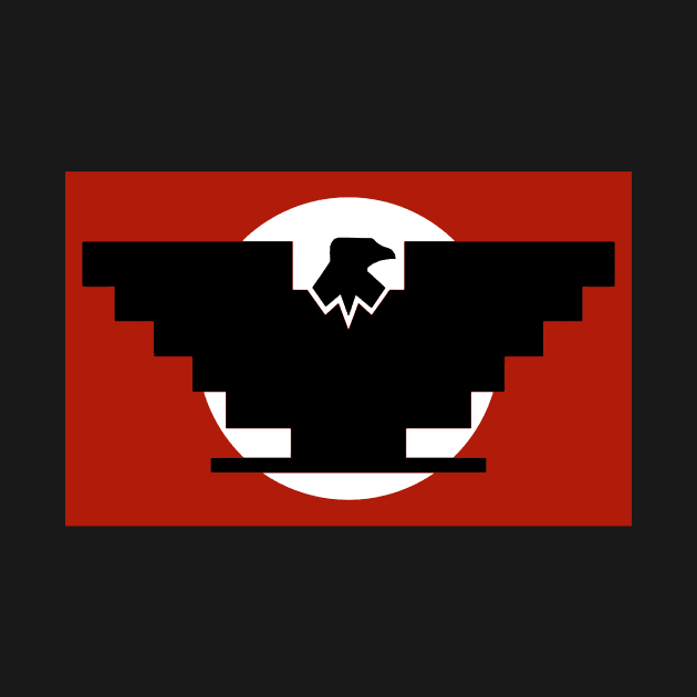 flag bird by yayesastore