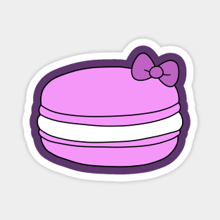 Purple Macaroon Magnet