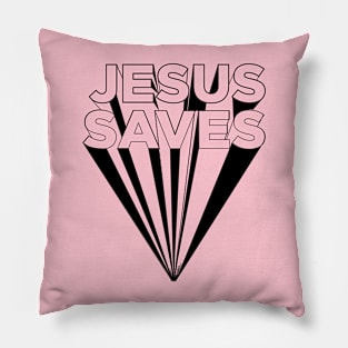 JESUS SAVES Pillow